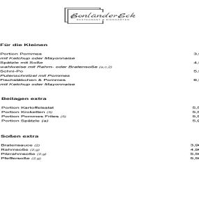 Bild von Bonländer Eck - Restaurant & Biergarten