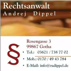 Bild von Rechtsanwalt Andrej Dippel