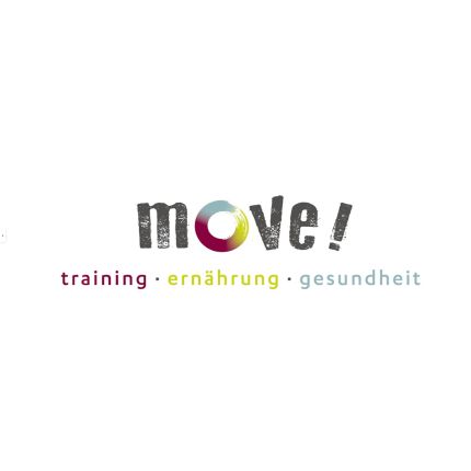 Logótipo de Move! Studio Freiburg - Training. Ernährung. Gesundheit