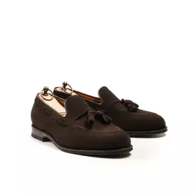 Tassel Loafer in dunkelbraun