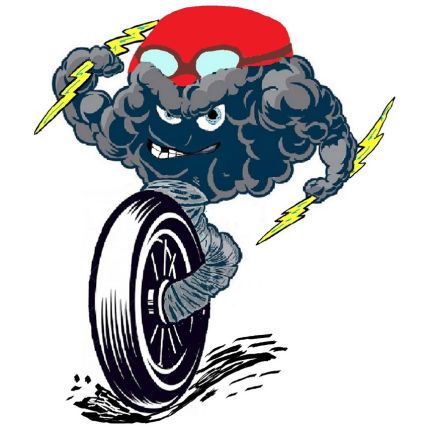 Logo da Crazy Motorcycle by Hofer