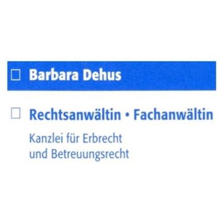 Logotyp från Barbara Dehus Rechtsanwältin