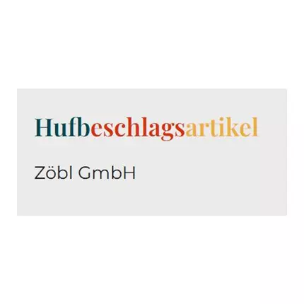 Logo von Hufbeschlagsartikel Zöbl GmbH