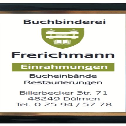 Logo von Buchbinderei & Einrahmung Anja Frerichmann