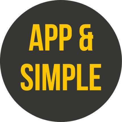 Logo van app & simple