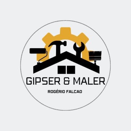 Logotyp från Gipser & Maler Rogerio Falcao