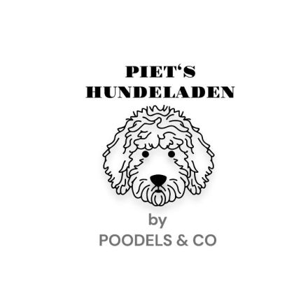 Logotyp från PIET´S HUNDELADEN BY POODELS & CO