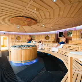 Fränkische Bier- und Genuss-Sauna in der Therme Obernsees