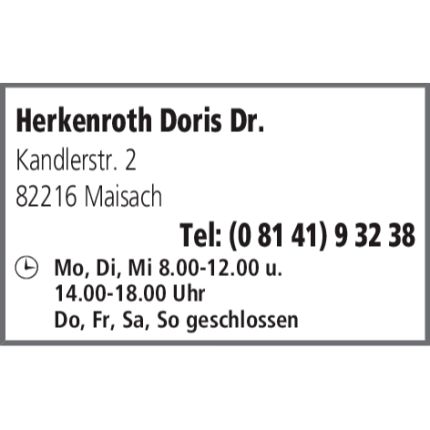 Logo od Herkenroth Doris Dr.