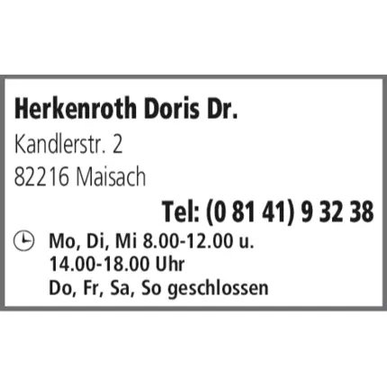 Logotyp från Herkenroth Doris Dr.