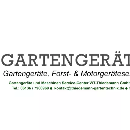 Logo da Die Gartengeräteprofis - WT-Thiedemann GmbH - Gartengeräte, Forst- & Motorgeräteservice