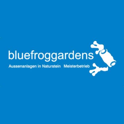 Logotyp från bluefroggardens inh. Marcus Flämig