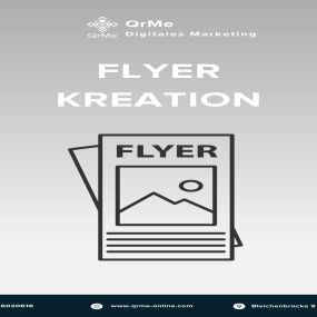 Dienstleistung: Flyer Kreation