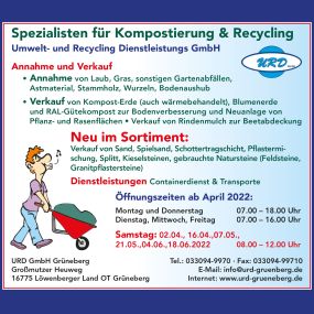 Bild von URD Umwelt- und Recycling Dienstleistungs GmbH Grüneberg