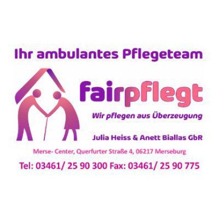 Logo from fairpflegt - Ihr ambulantes Pflegeteam, Julia Heiss und Anett Biallas GbR