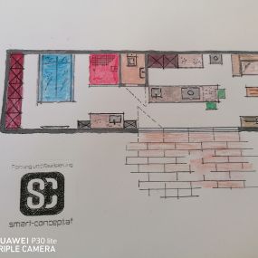 Tiny House Plan Konzept