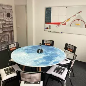 Korschenbroich Startrampe, Unterrichtsraum