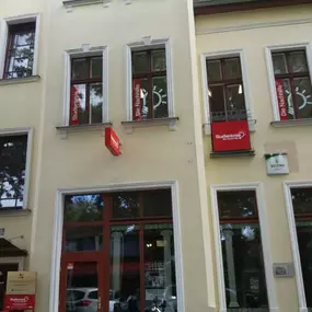 Eichwalde Außenansicht Eingang