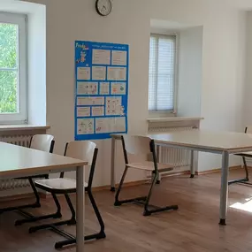 Moosburg Unterrichtsraum Grundschüler