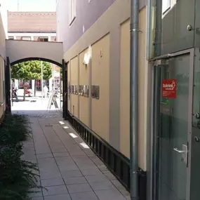 Schrobenhausen Eingang über den Kunsthof 2