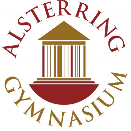 Logotyp från Alsterring Gymnasium