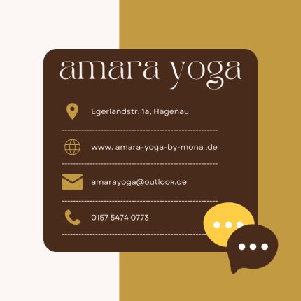 Logo de amara yoga