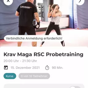 Bild von Krav Maga RSC Göttingen