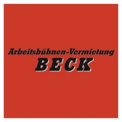 Logo van Arbeitsbühnenvermietung Beck GmbH