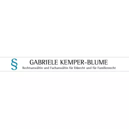 Logo fra Rechtsanwältin Gabriele Kemper-Blume