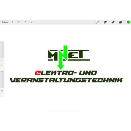 Logotyp från MNET Marco Nimmrichter Elektro- und Veranstaltungstechnik