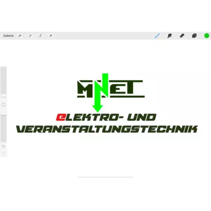 Logotyp från MNET Marco Nimmrichter Elektro- und Veranstaltungstechnik