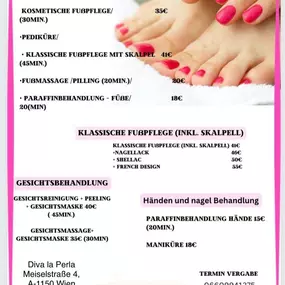 Bild von Kosmetik & Nagelstudio, Fußpflege, 1150 Wien 