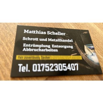 Logotyp från Schrotthandel und Metallhandel Matthias Scheller