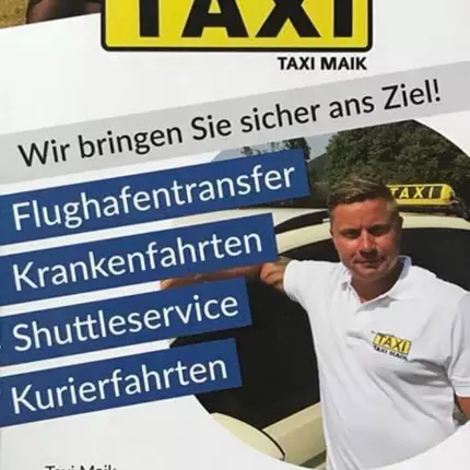 Logo da Taxi Maik