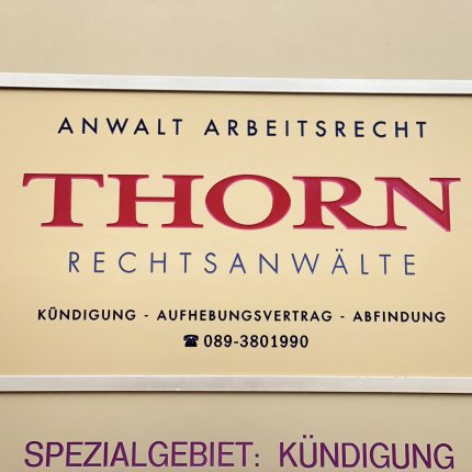 Logo de Anwalt Arbeitsrecht DR. THORN RECHTSANWÄLTE Kündigung Aufhebungsvertrag Abfindung