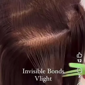 Invisible Bondings - Haarverlängerung - Hair1 - Friseur und Kosmetik in München