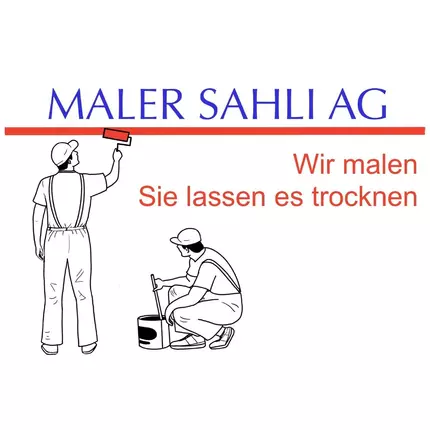 Logotyp från MALER SAHLI AG