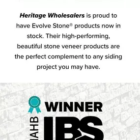 Only at the Worcester Branch! Come by to learn about our Evolve Stone options.