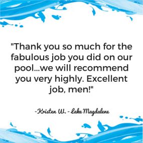 Pool Troopers Customer Testimonial