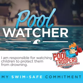 Pool Troopers created the National Pool Watcher Program because we believe ‘undistracted pool watchers’ can eliminate preventable pool-related accidents involving children.