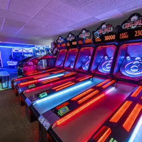 Harrah's Lake Tahoe Arcade Ski Ball Games