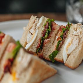 Proper club sandwich