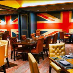 Gordon Ramsay Steak at Harrah's Atlantic City Hotel & Casino restaurant dining room