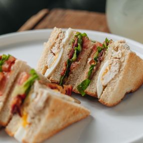 Proper club sandwich