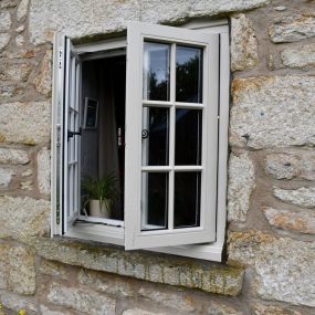 An open anglian window.