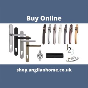 Buy window handles, door handles and other accessories on the Anglian Shop