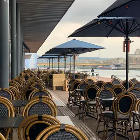 Au Bureau Rouen terrasse