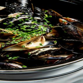 Moules au riesling