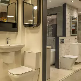 Bathroom showroom with free 3D design. Book an appointment today.