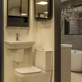 Bathroom showroom with free 3D design. Book an appointment today.